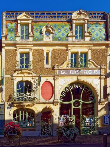 art nouveau architecture characteristics